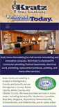 Mobile Screenshot of kratzhomeremodeling.net